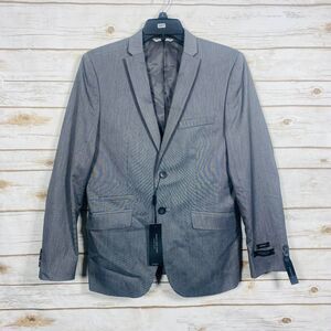 Marc New York Boys Skinny Fit Stretch Suit Jacket Blazer Grey Size 16